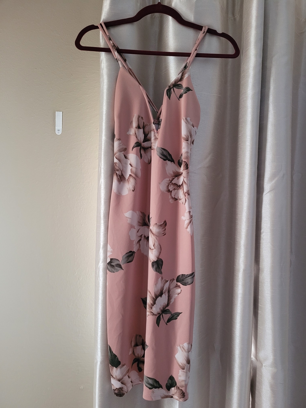 Charlotte Russe Pink Floral Dress